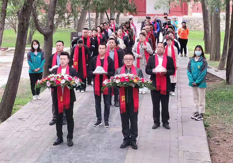 2021年承接泰山岱廟祈?；顒?dòng)